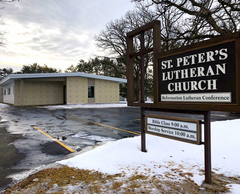 Contact Us St. Peter’s Evangelical Lutheran Church